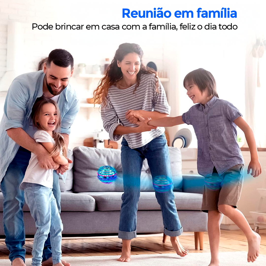 Esfera Voadora Bumerangue - Voa e Volta